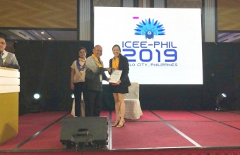 21st – 22nd October 2019 – Dr. Cecilia Chan delivers plenary speech at ICEE-Phil 2019, Iloilo City, Philippines